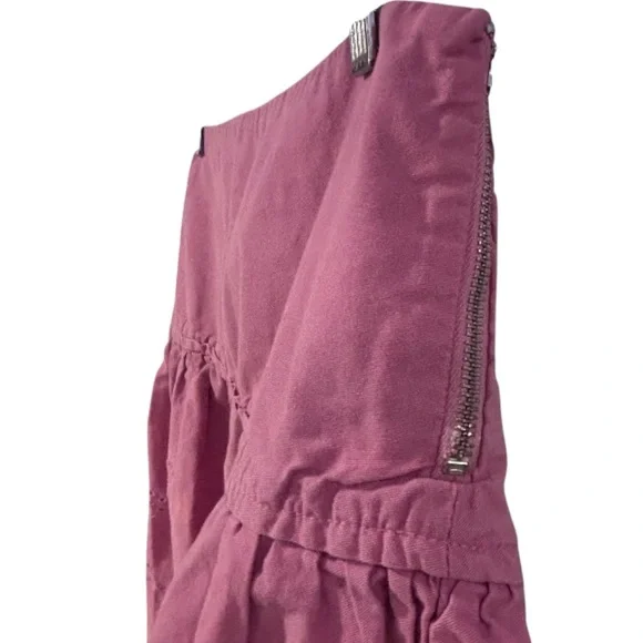 United Colors of Benetton Pink Eyelet short Skirt Size Medium - Picture 9 of 12